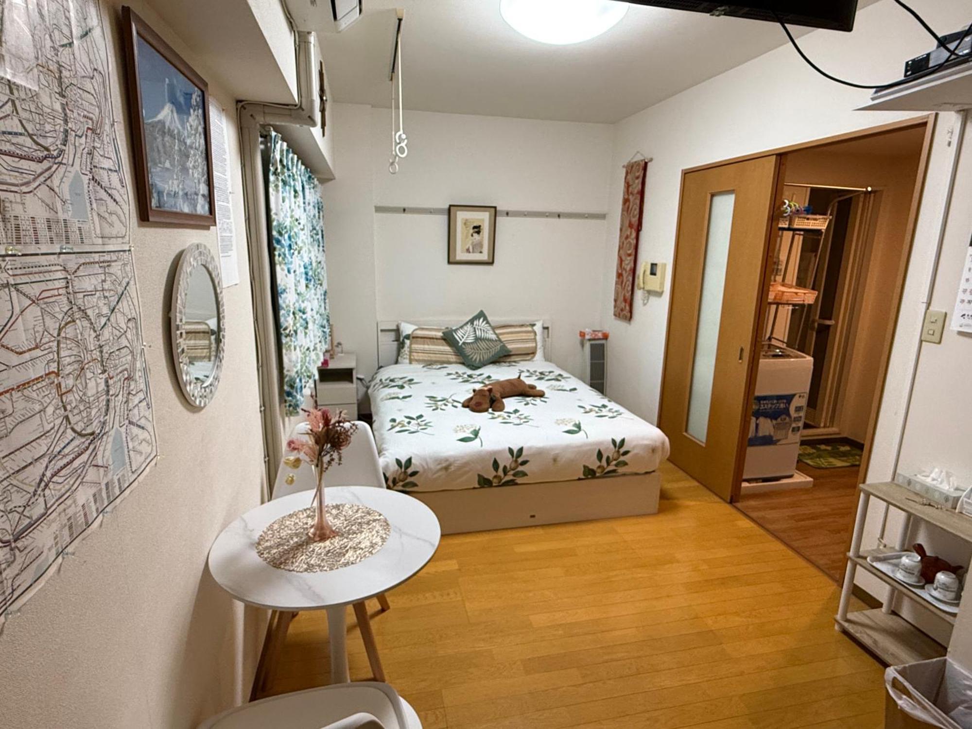 都心の家30 Square Meter King Size Bed With Stepping Rice Tōkyō Extérieur photo